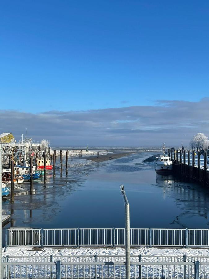 Ferienwohnung Hein Am Nordseedeich Butjadingen Exterior foto
